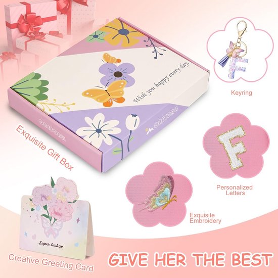 Ouligay 16e verjaardagscadeau voor 16-jarig meisje Sweet 16 sleutelhanger Cadeaus voor meisjes Sweet Sixteen cadeaus voor meisjes 16e feestdecoratie Gunsten voor tienermeisjes, dochter, zus, beste Ouligay 16e verjaardagscadeau voor 16-jarig meisje Sweet 16 sleutelhanger Cadeaus voor meisjes Sweet Sixteen cadeaus voor meisjes 16e feestdecoratie Gunsten voor tienermeisjes, dochter, zus, beste