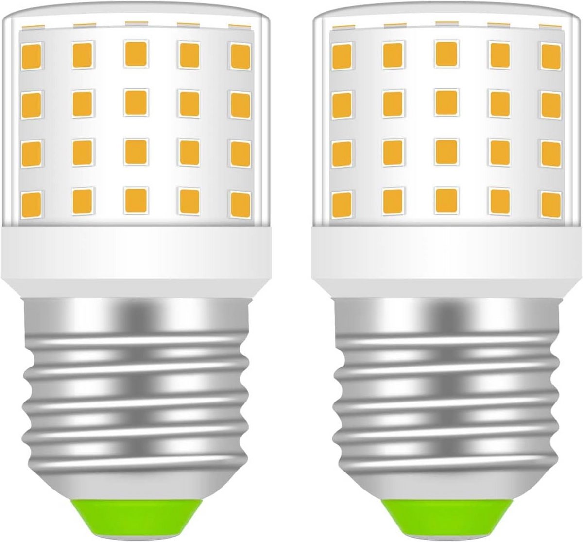 E27 LED-lamp 5W - Warm wit 3000K - Vervangingslamp voor 40W en 50W - Set van 2
