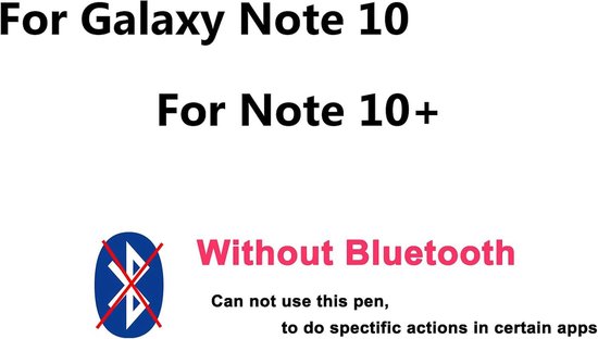 Allecta - Vervangende S Pen voor Samsung Galaxy Note 10/Note10 Plus - Stylus Pennen - Aura Glow Zilver — afbeelding 5