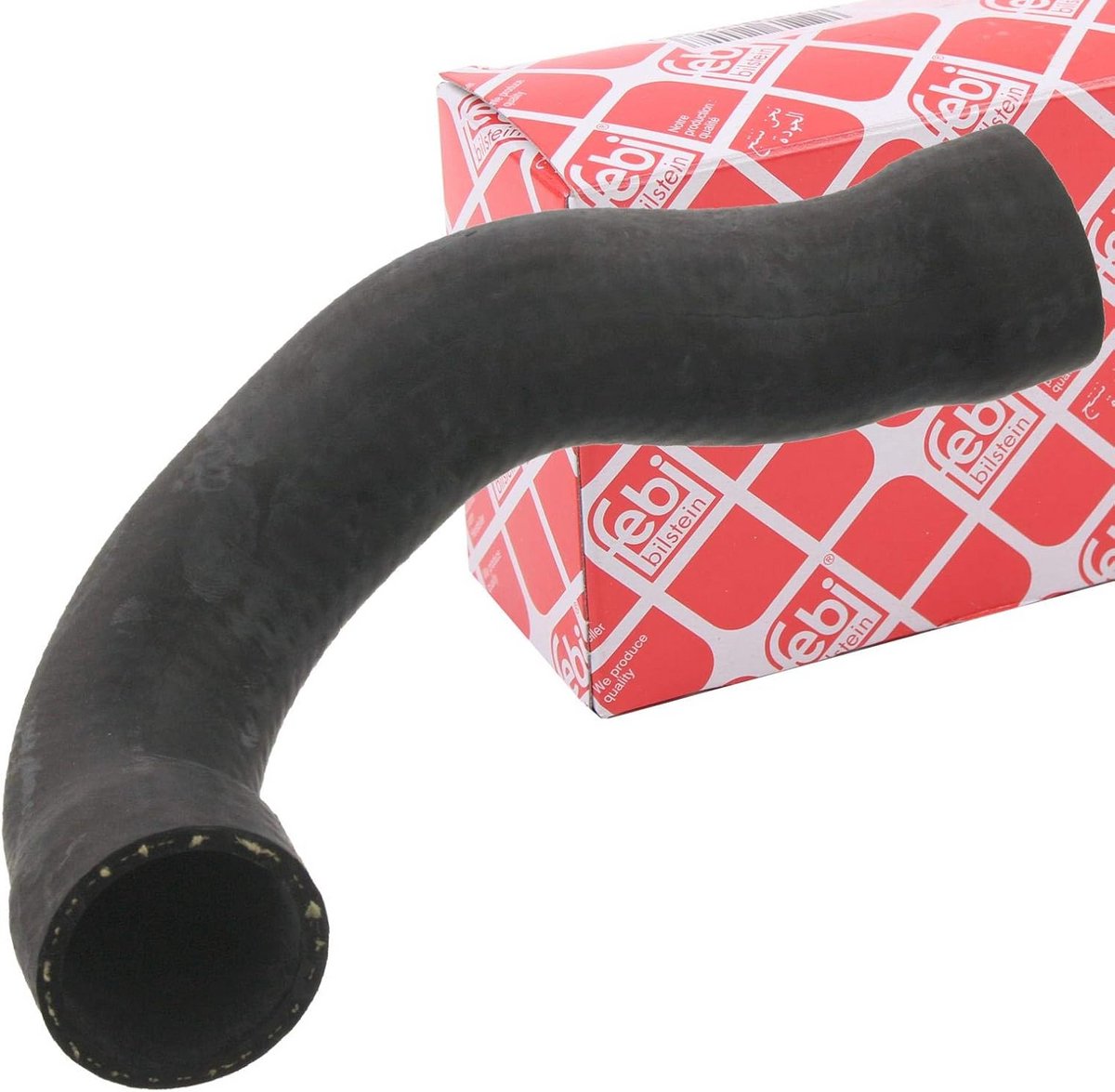 Koelwaterslang 260 mm voor thermostaat naar radiator | Hoogwaardige EPDM Slang