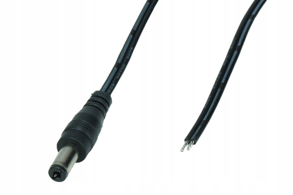 POS Voedingskabel DC 2,5/5,5 mm, 1,5 m