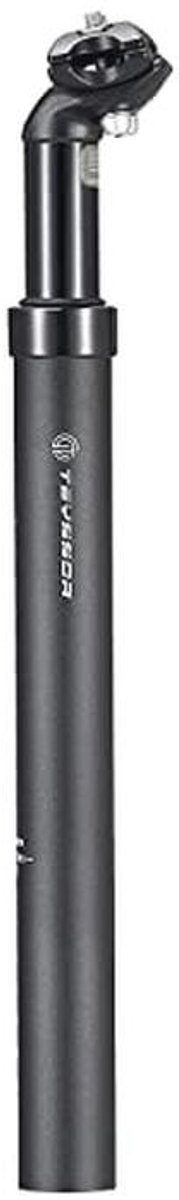 Verende Zadelpen - Aluminium, 27,2 mm, 30,8 mm, 31,6 mm diameter, 350 mm lengte voor MTB en BMX