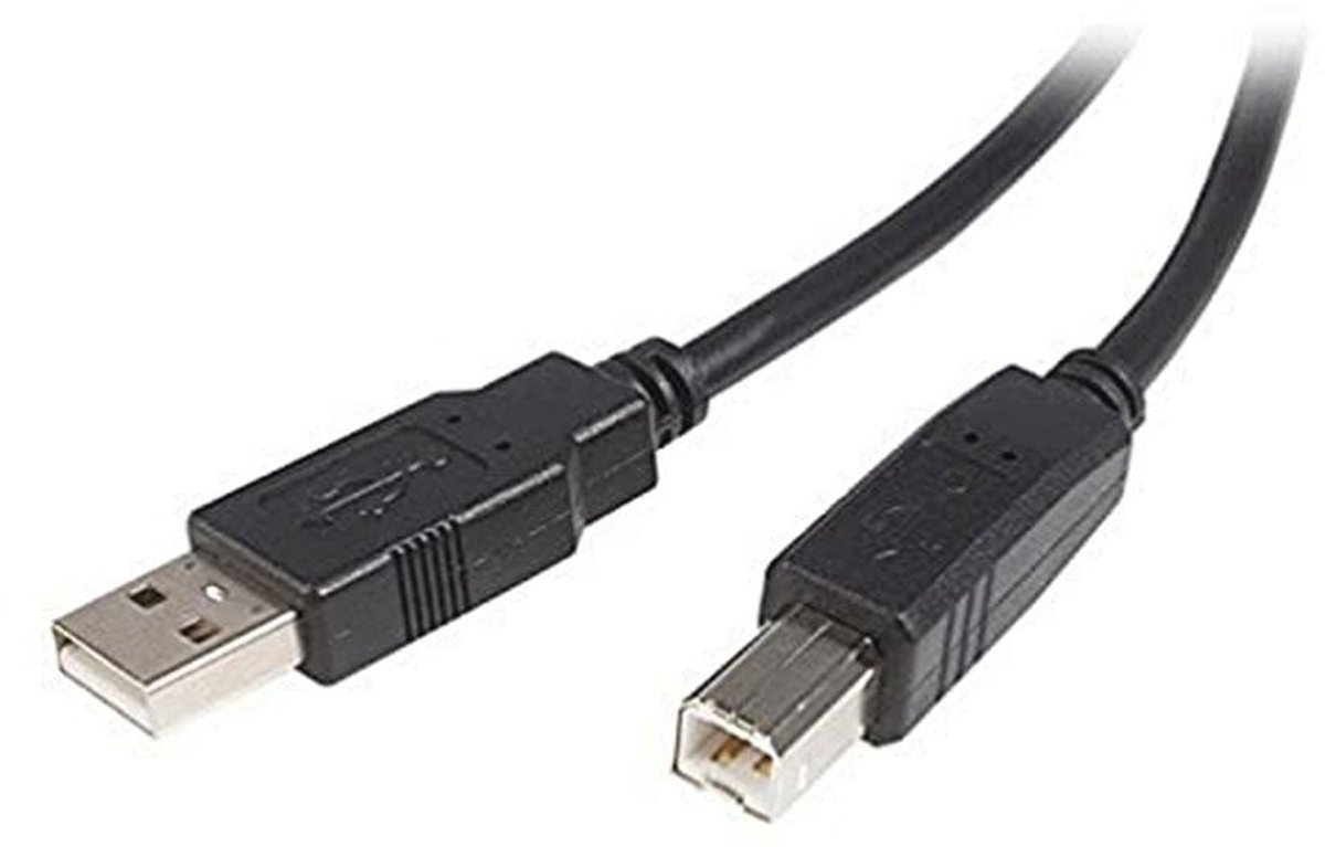 USB 2.0 kabel voor printers A naar B - Hoge snelheid, 50 cm