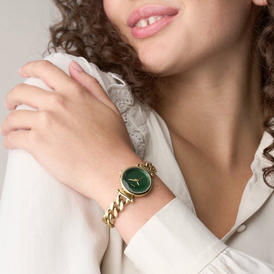 Montre femme FOSSIL CARLIE 28 mm - Couleur or