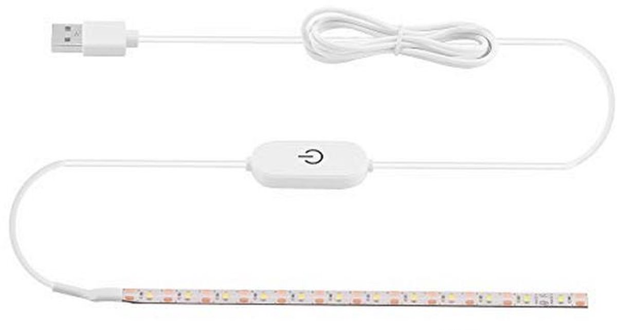 USB Naaimachine Licht met Aanraakdimmer - 30 cm LED Lichtstrip IP55 Waterdicht voor Alle Naaimachines