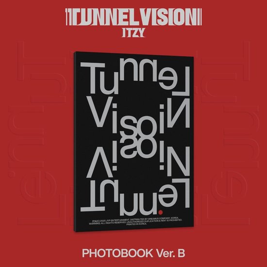 Itzy - Tunnel Vision (CD) (Photobook - B version)