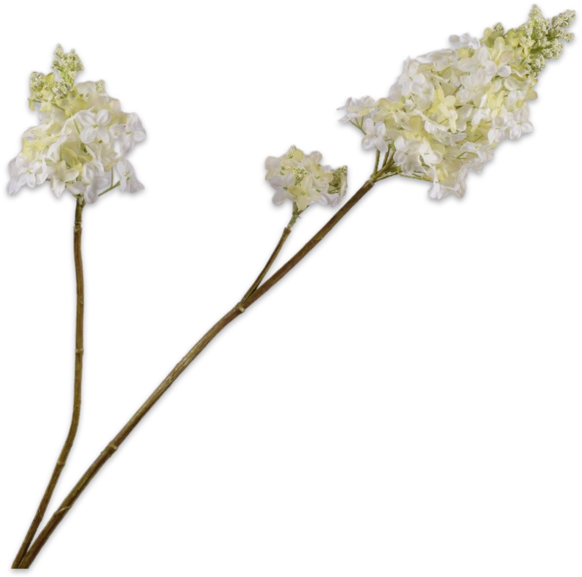 Silk-ka Kunstbloem - wit - H110 cm