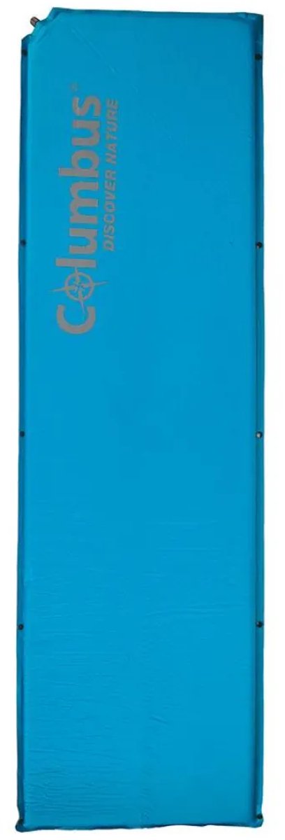 Columbus Sm9 Self Opblaasbaar Matras Blauw 183 x 51 x 3 cm