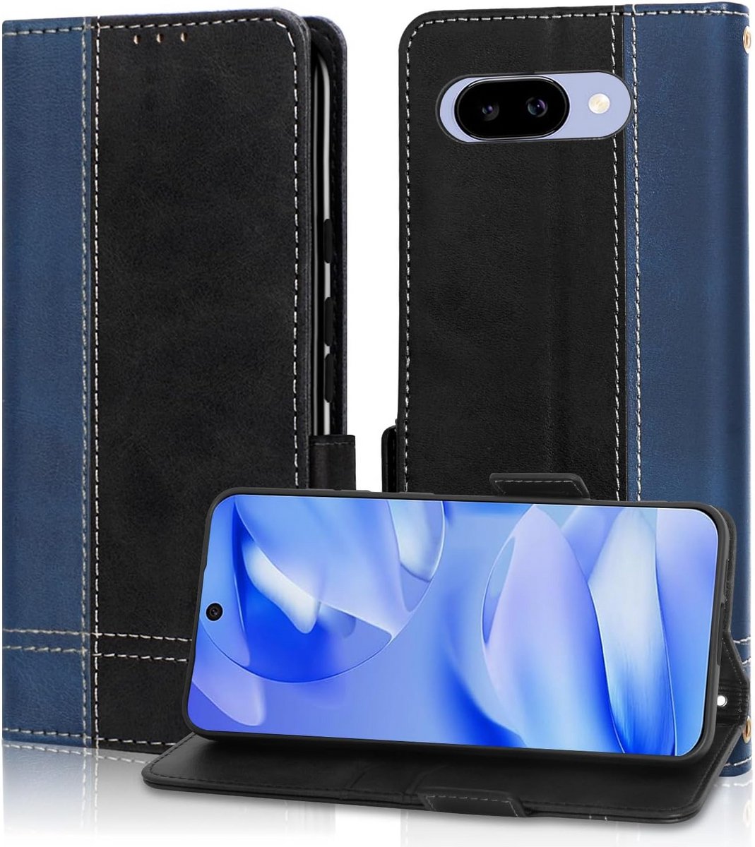Flipcase voor Google Pixel 9a - Slank en Schokbestendig Hoesje met Kaartenvakken