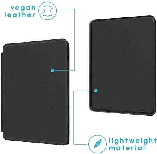 iMoshion Ereader Cover / Hoesje Geschikt voor Amazon Kindle (2022) 11th gen - iMoshion Slim Hard Case Bookcase - Zwart van iMoshion — afbeelding 2