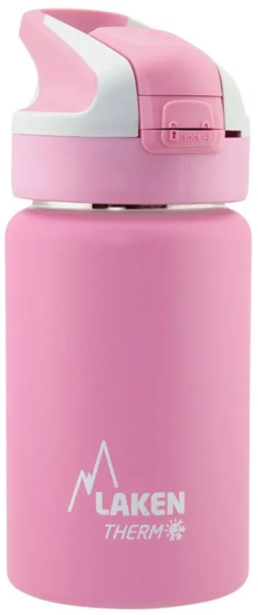 Laken Stainless Steel Summit Cap 350ml Thermosfles Roze