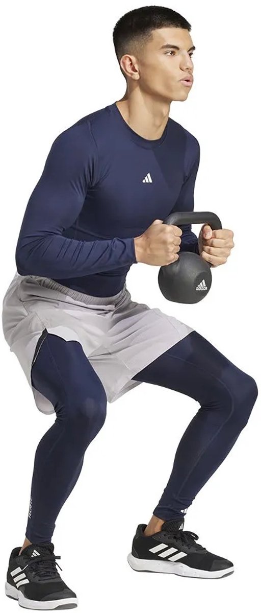 Adidas Techfit Compression Leggings Blauw XL / Regular Man — afbeelding 3