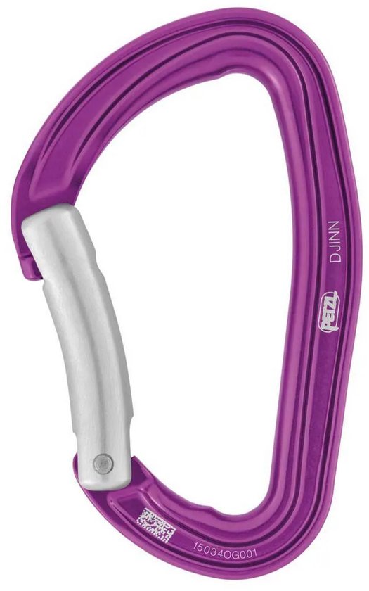 PETZL - Dégaine DJINN AXESS - Unisex, Paars, 12 cm