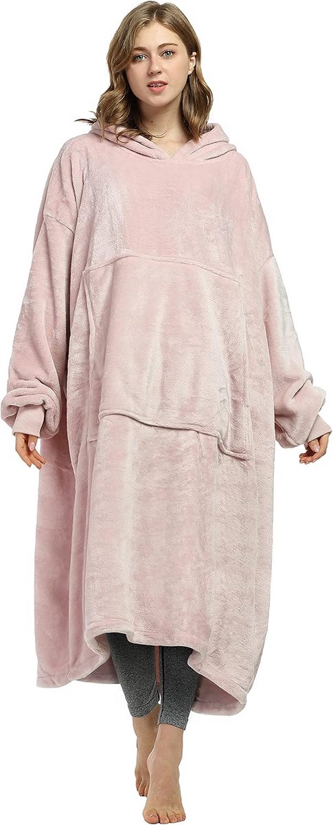 Warme Oversized Hoodie Deken voor Volwassenen en Kinderen - Perfecte Gezellige Geschenken