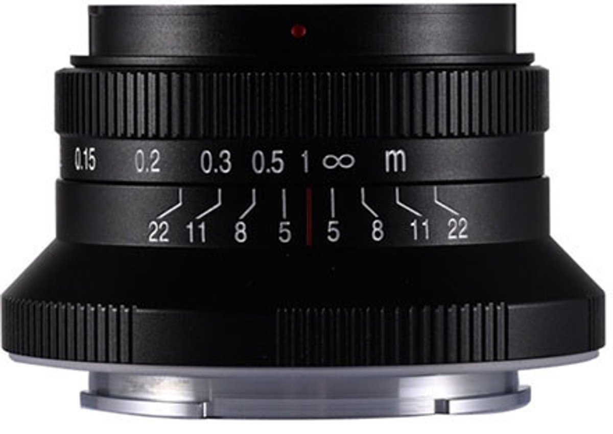 LAOWA 15mm f/5 Cookie FF Black Objektiv, kompatibel mit Sony FE