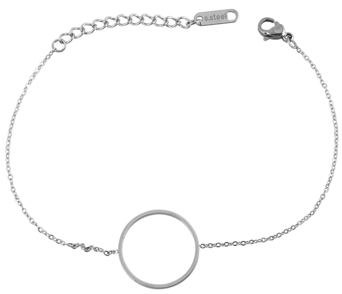 AKZENT Akzent dames sieradenset Kris Akzent roestvrijstalen sieradenset bestaande uit een armband en een ketting met