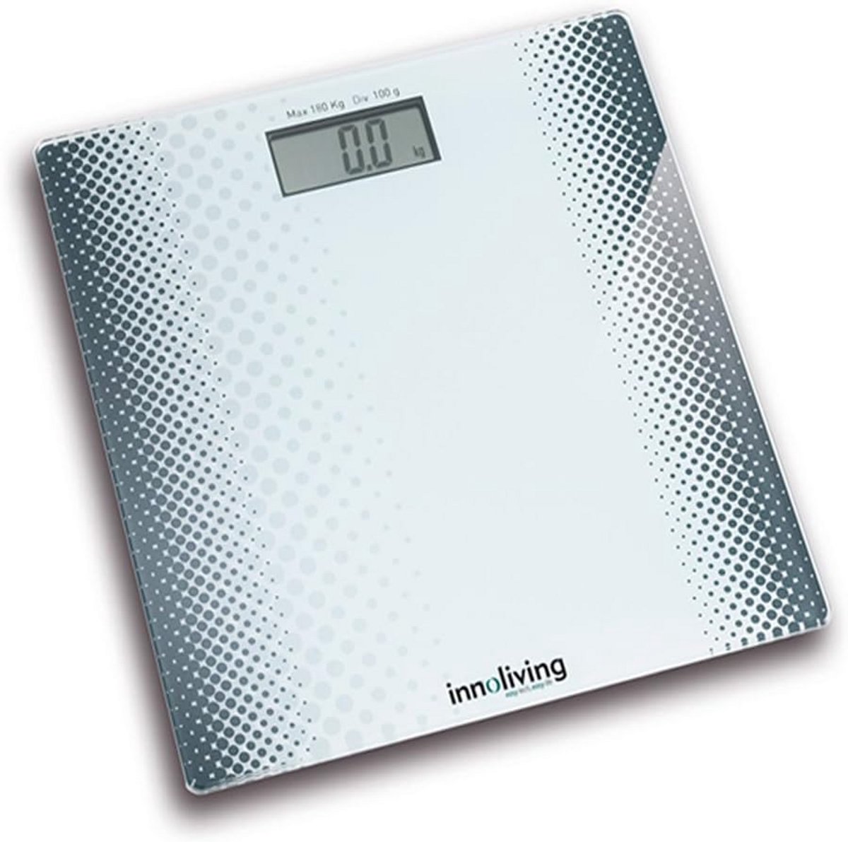 Digitale Personenweegschaal - Glas - 180 kg Max - LCD Display