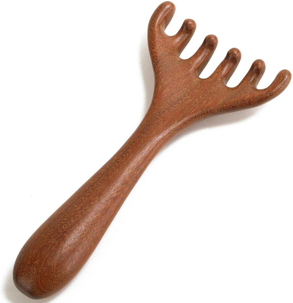 Houten Hoofdhuid Massager voor Ontspanning en Betere Slaap - Hoofdhuid Stimulator Kam