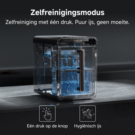 Dreame Aura Bullet IJsmachine - IB-50 - IJskoud Genot in 6 Minuten - Zelfreinigend van Merkloos — afbeelding 3