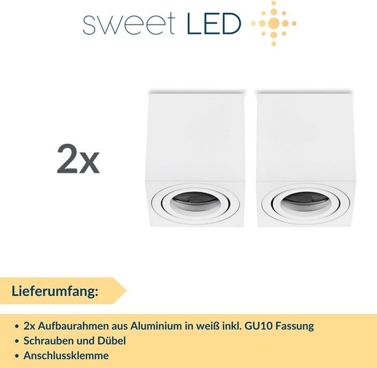 KYOTECH Led-opbouwspot, draaibaar, led-plafondlamp, opbouw, plat, 230 V, led-inbouwspot, rond, zwart, met GU10-fitting, plafondlamp voor GU10-modules en led KYOTECH Led-opbouwspot, draaibaar, led-plafondlamp, opbouw, plat, 230 V, led-inbouwspot, rond, zwart, met GU10-fitting, plafondlamp voor GU10-modules en led