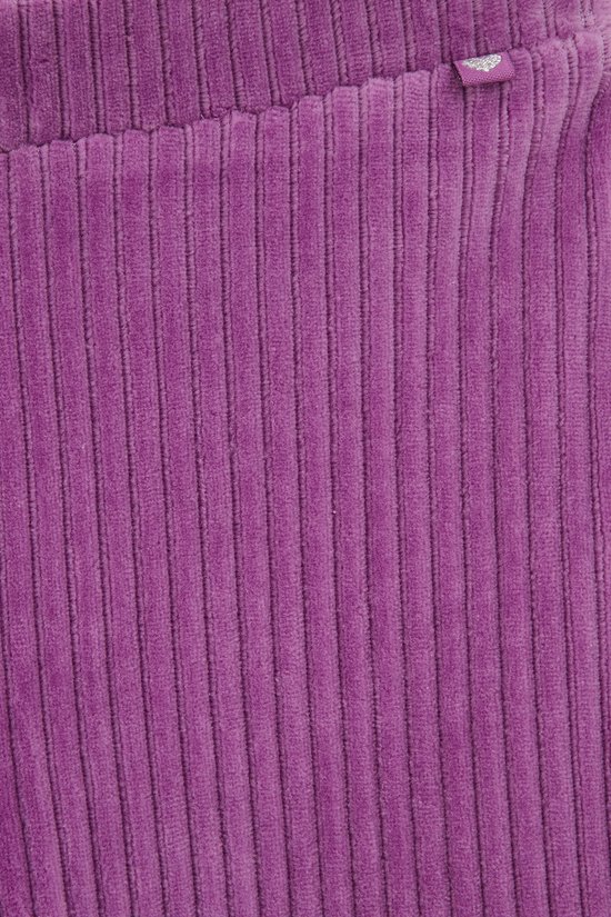 Leggings côtelés évasés en velours WE Fashion Filles