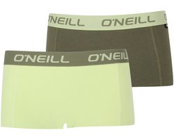 Caleçon femme | Shorty | Uni | Merk: O'Neill | Couleur : Vert | Taille : S à XL | Pack de 6