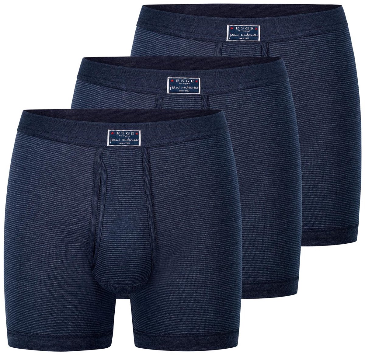 ESGE Heren Pant met voorsluiting 3 pack - Fijnrib Jeans