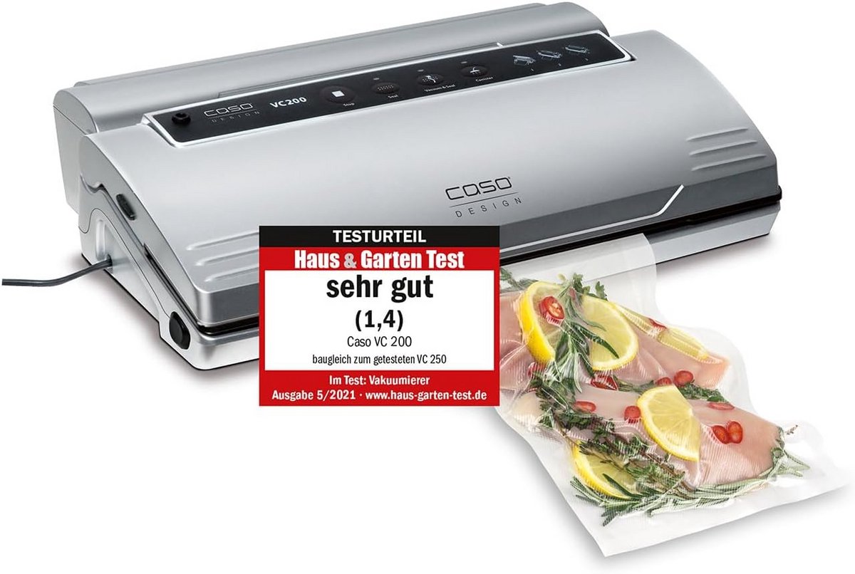 Professionele Vacuümsealer - Zilver - Inclusief Folierollen en App Functie