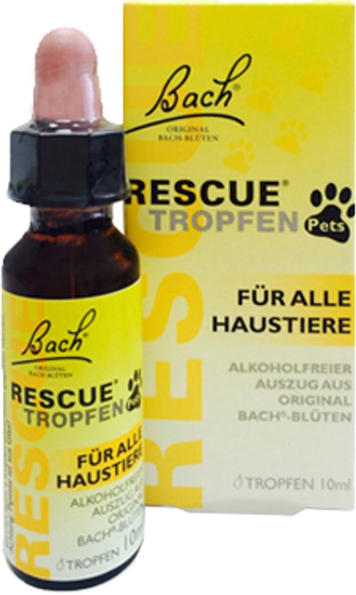 Bach Rescue Remedy Pets Druppels - Dieren Antistressmiddel - 10 ml