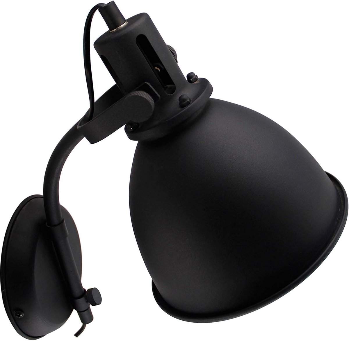Industriële Wandlamp Grijs Betonlook - 20 cm - 1 Lichtpunt