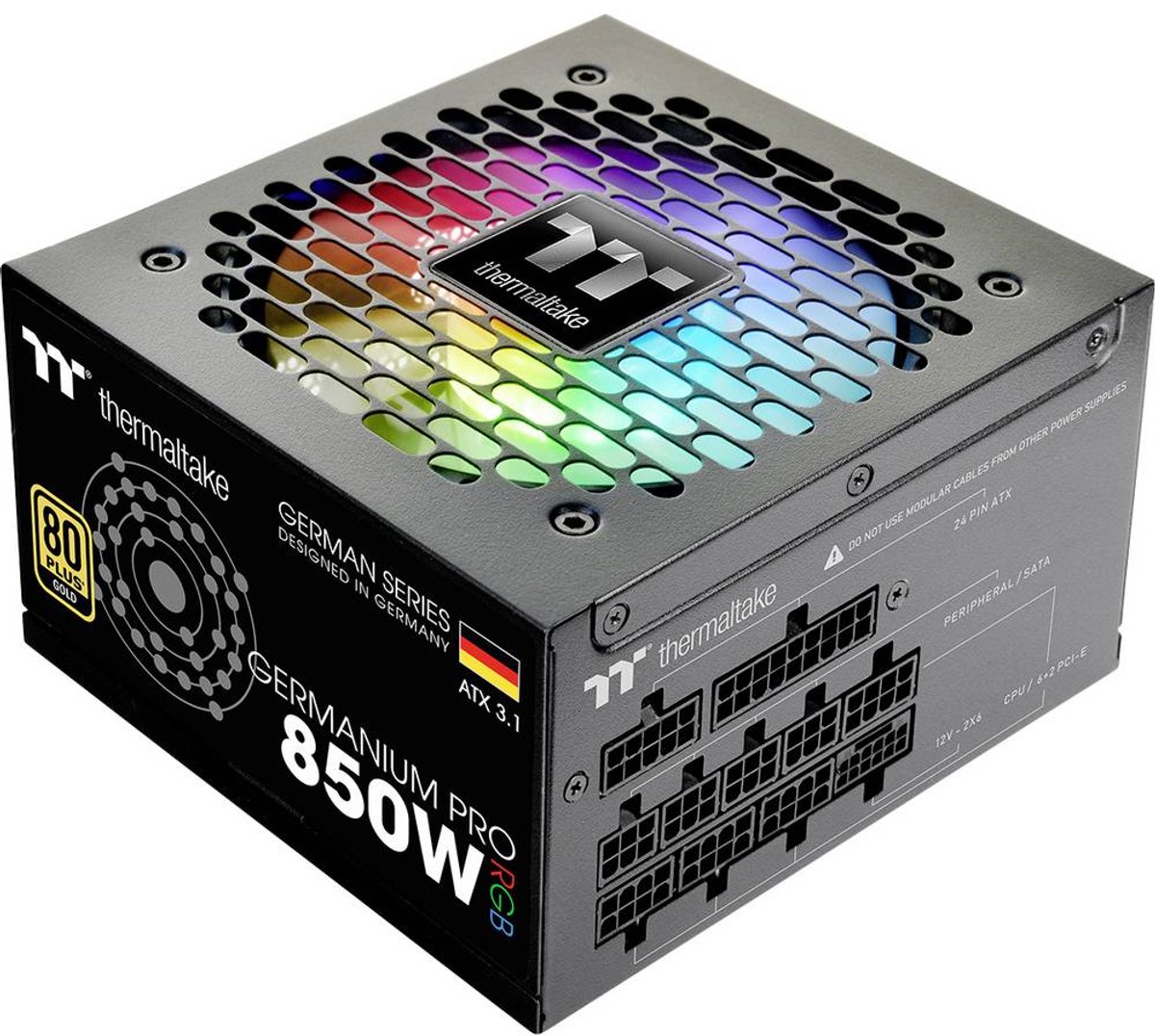 Thermaltake AC/DC-inbouwnetvoeding 850 W ATX 80 Plus Gold