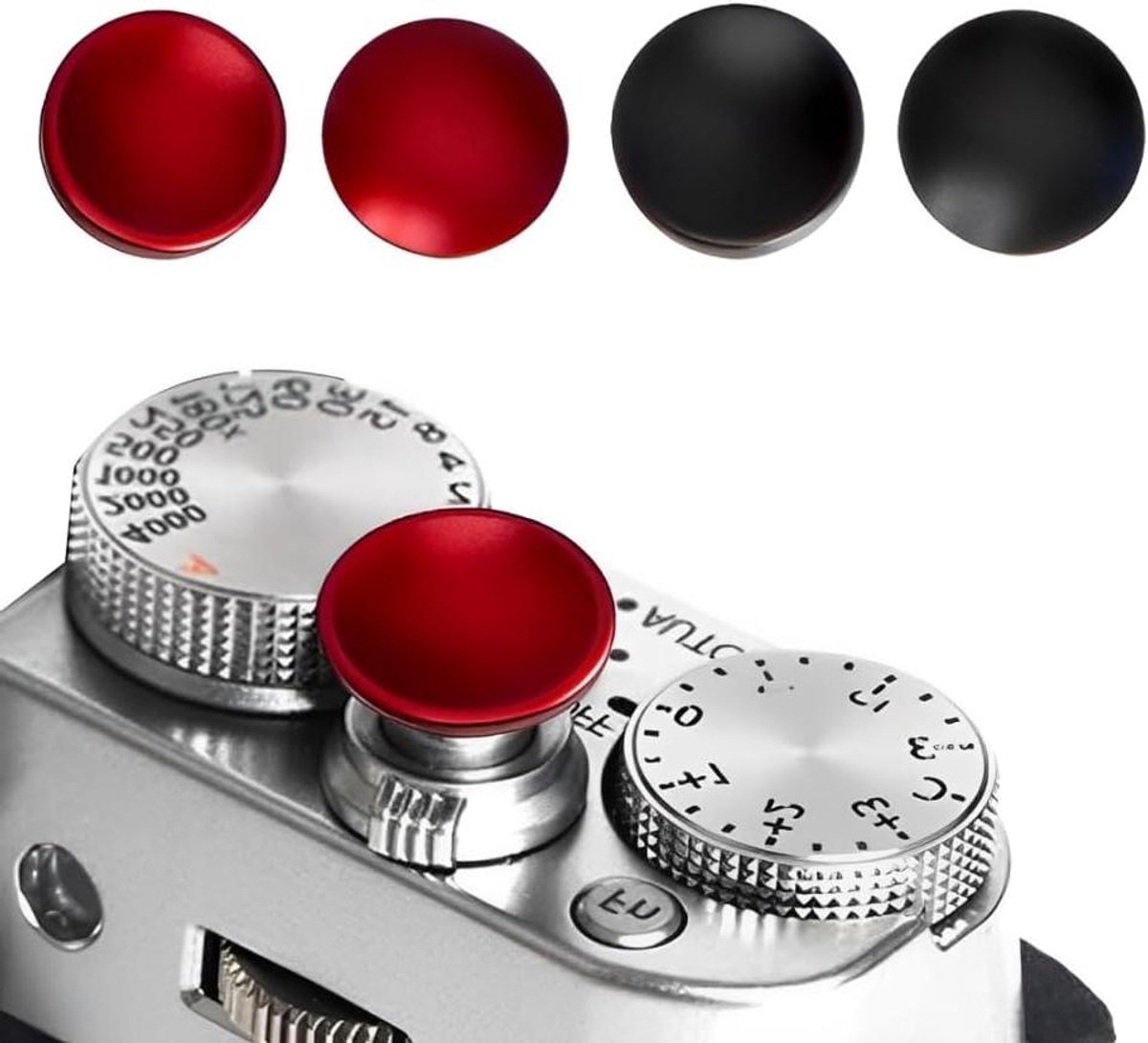 Ronte - Camera-ontspanningsknopen set voor Fuji X100, X10, XPRO1, XT10, XT20 - 4 stuks