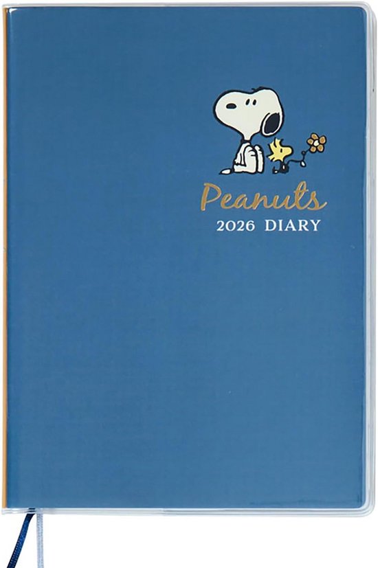 B6 Dagboek 2026 Snoepy, Horizontaal, Happy Calendar, Wekelijks & Maandelijks Planner, Compact & Handig
