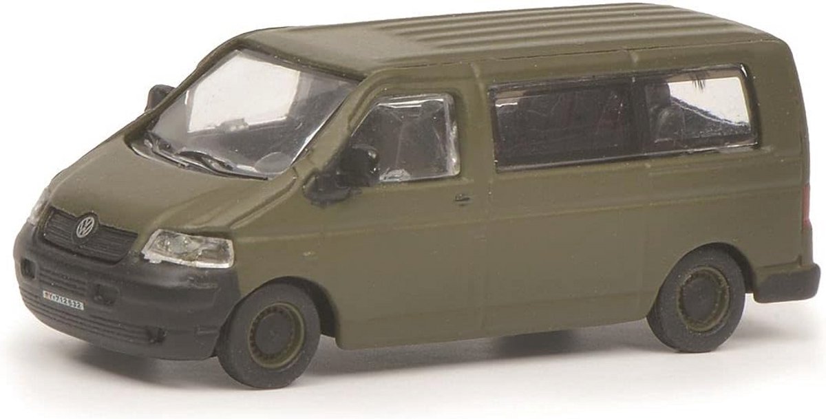 VW T5 bus Bundeswehr 1:87 modelauto