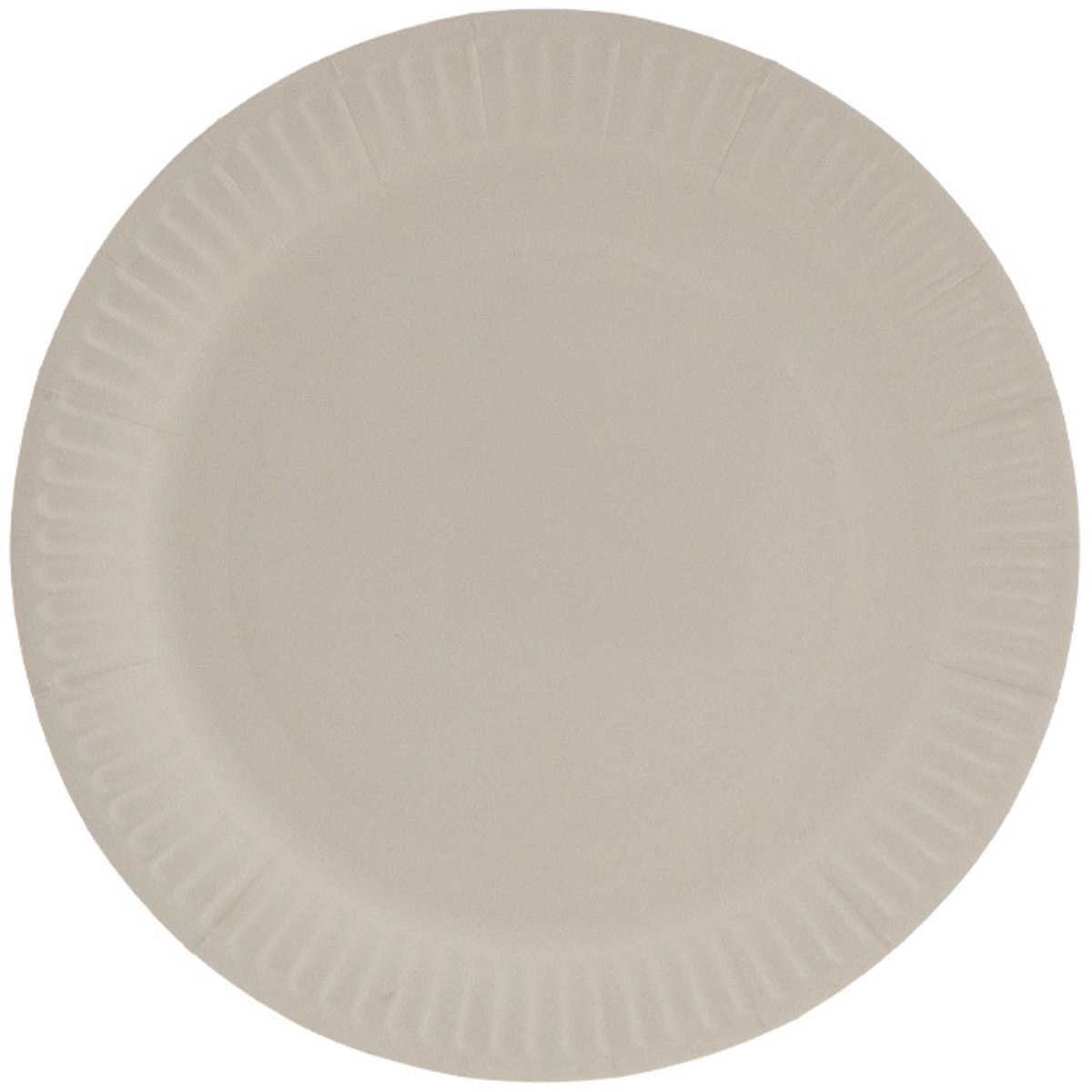 Bord karton Wit Ø20cm - 1.000 st/ds.