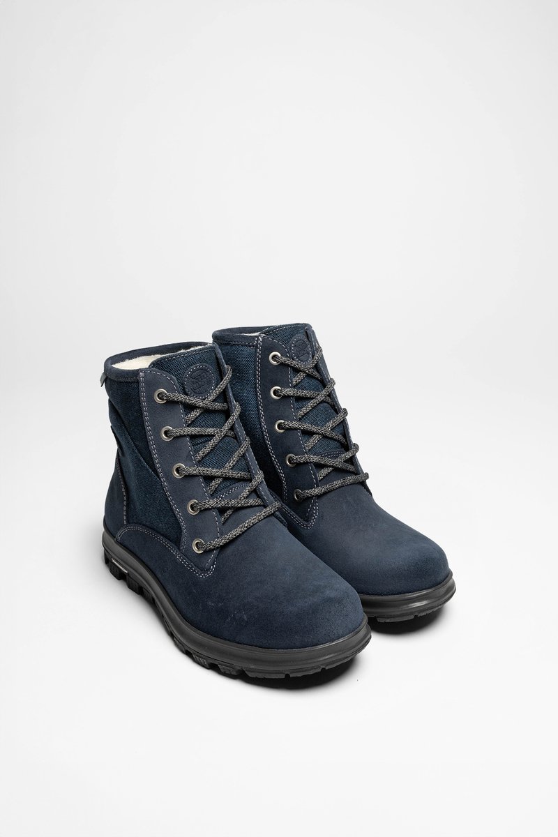 Saisa Mid Lady Es Light Dames /Asphalt Blauw