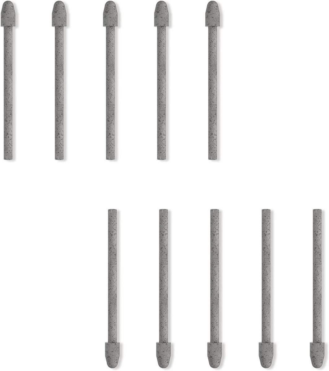10 Stuks Vervangnibs voor Tekentabletten - Zwart