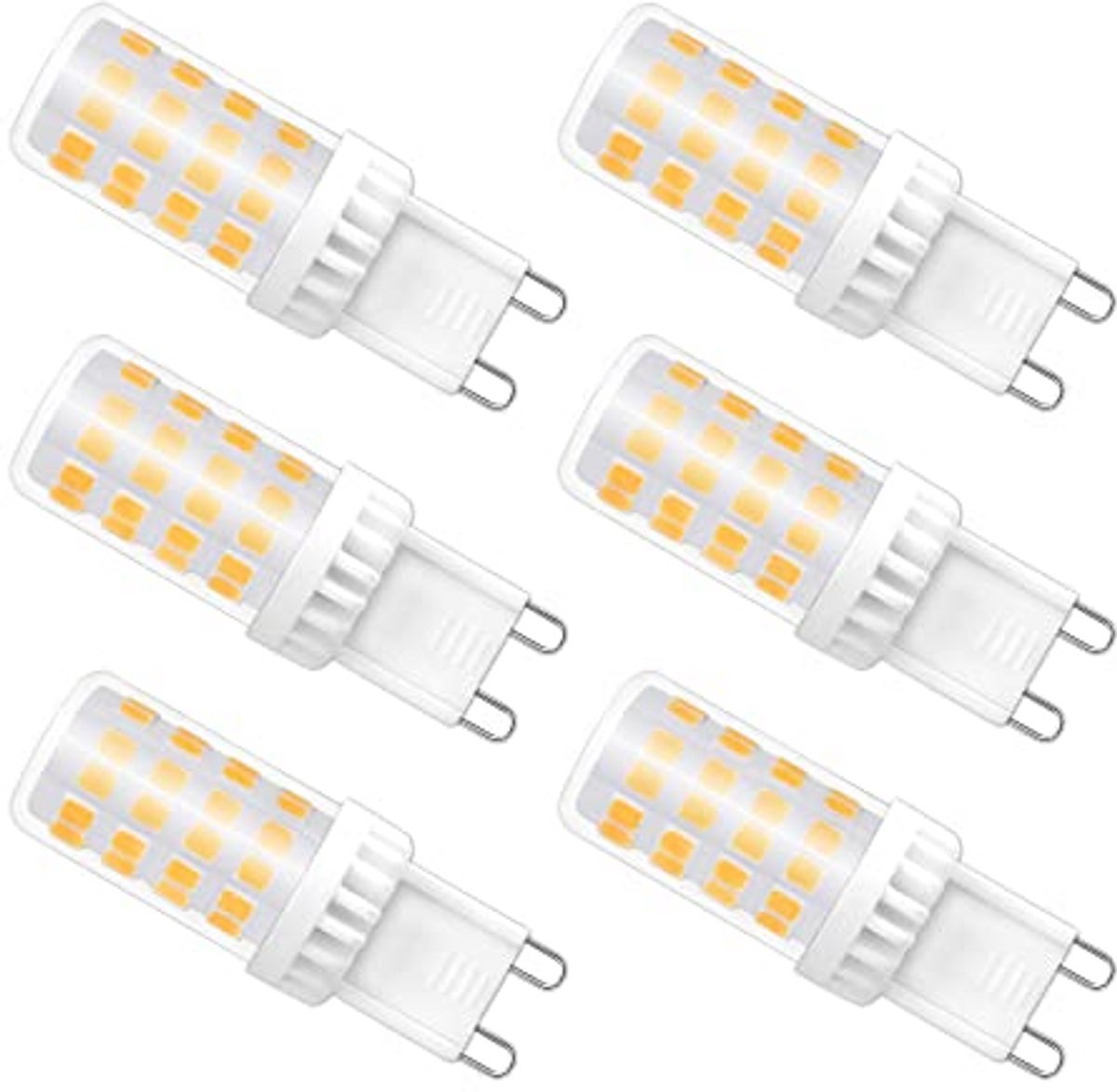 G9 5W LED-Lamp - 50W Halogeenlamp Equivalent - Koud Wit 6000K - Energiebesparend en Flikkervrij - 500 Lumen