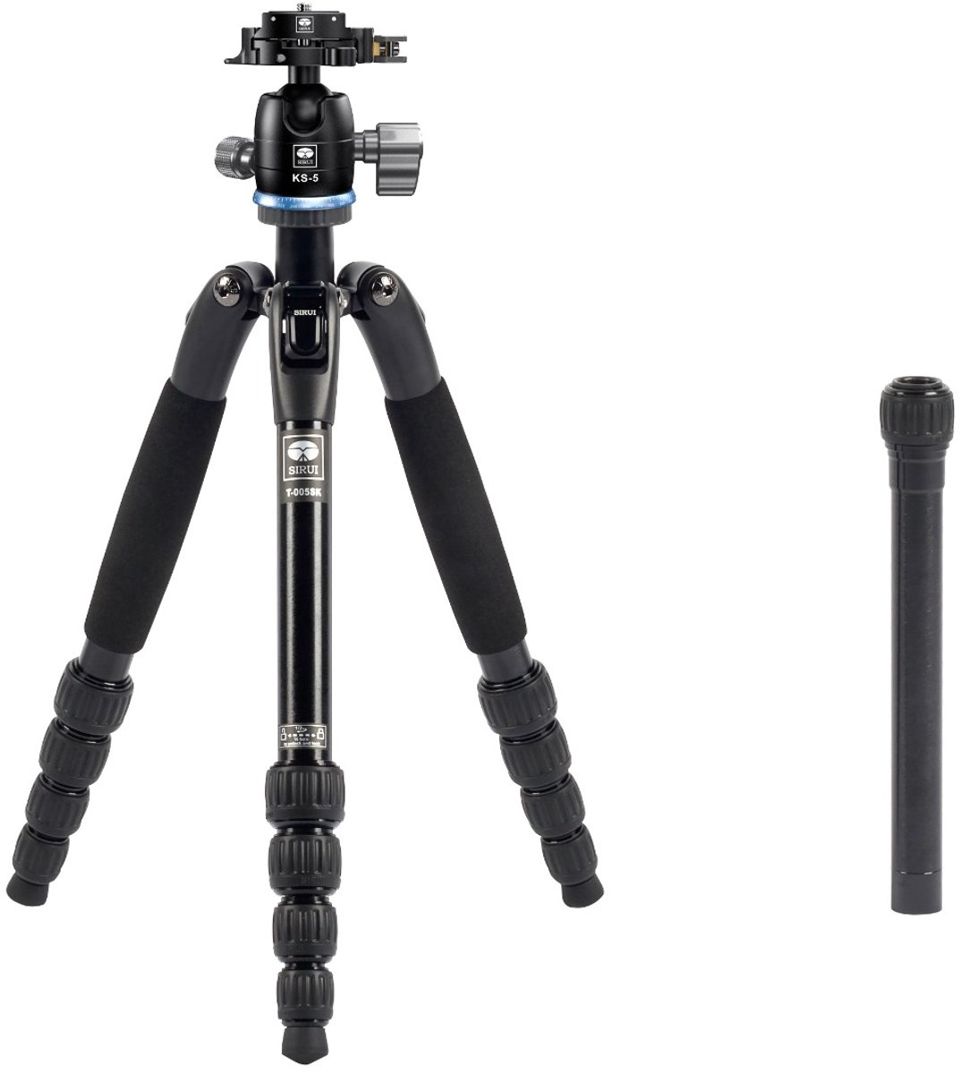 Sirui T-005SK Aluminium Statief + KS-5 Balhoofd