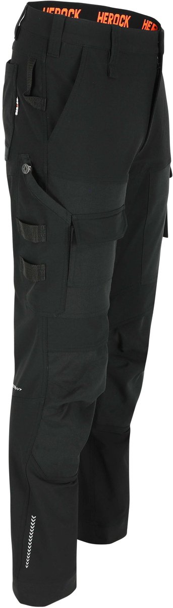 Herock SHORTLEG FARO BROEK Zwart