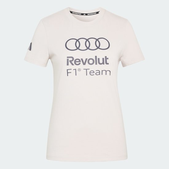 Adidas Performance Audi Revolut F1 Team Dna Graphic T-Shirt - Dames - Wit van Merkloos — afbeelding 5