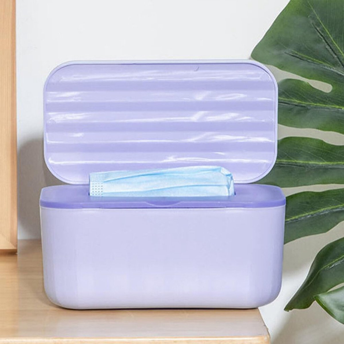 Multifunctionele tissueboxhoes - Stijlvolle tissue-organizer - Bureau tissuebox - Tissuebox - Tissuehouder - Tissuebox voor de badkamer - Tissue Box Holder - Paars - Geschikt voor gezichtstissues, keukenpapier en servetten — cadeau in Cadeau-ideeën - foto 3