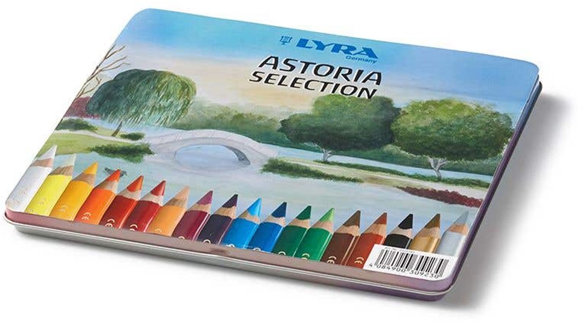 Lyra kleurpotloden Super Ferby gelakt Astoria-assortiment multicolor.