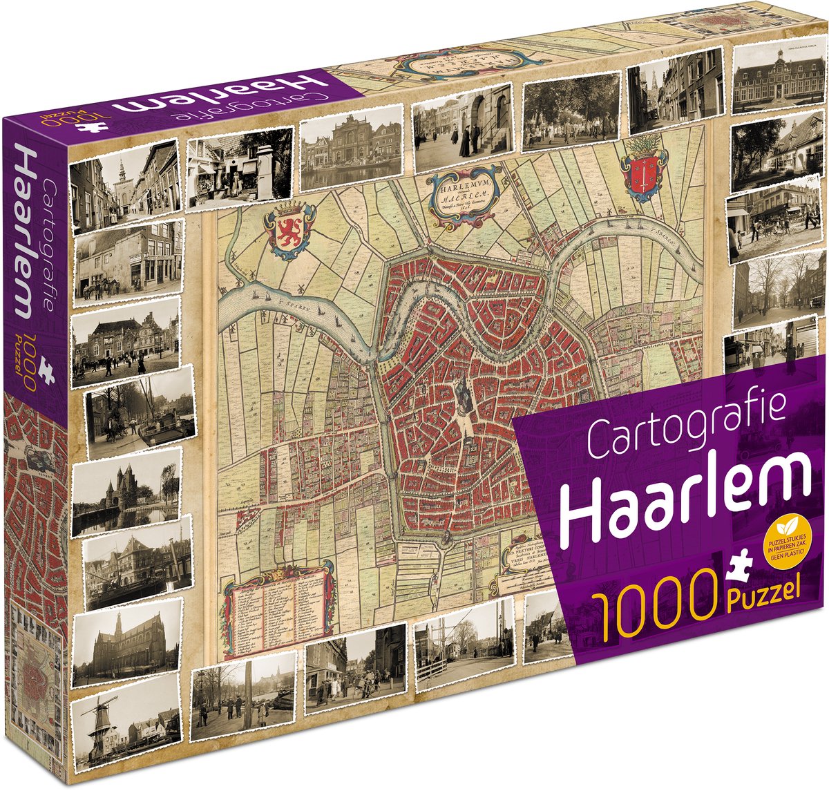 Haarlem Cartografie Puzzel (1000 stukjes)