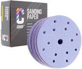 Disque abrasif Ceramic violet CROP 150 mm, grain 320 - 50 pièces