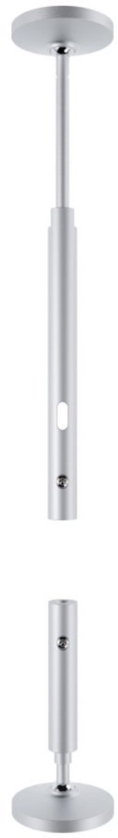 Toebehoren zonder lampen, Kunststof, 35 x 168mm, Chroom mat