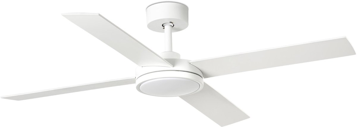 SAINT L LED Witte plafondventilator