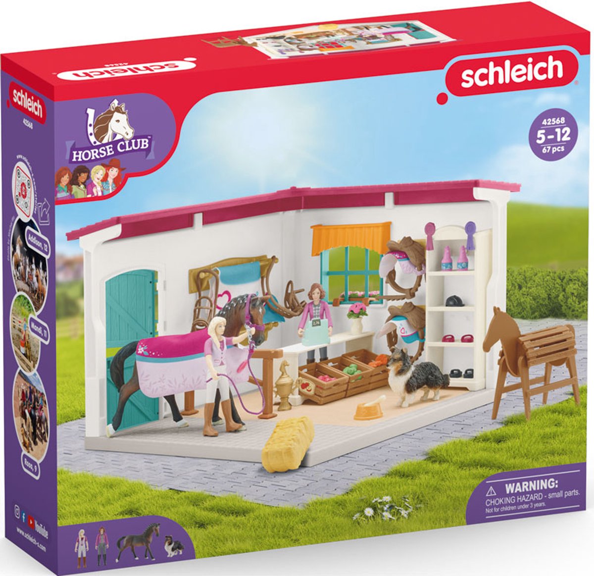 schleich HORSE CLUB - Ruitershop - Kinderspeelgoed voor Jongens en Meisjes - 5 tot 12 jaar - 42568 — afbeelding 23