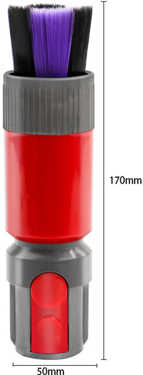 Geschikt voor DYSON V7/V8/V10/V11/V12/V15 stofzuigers, zachte borstel voor stofafzuiging die geen strepen achterlaat