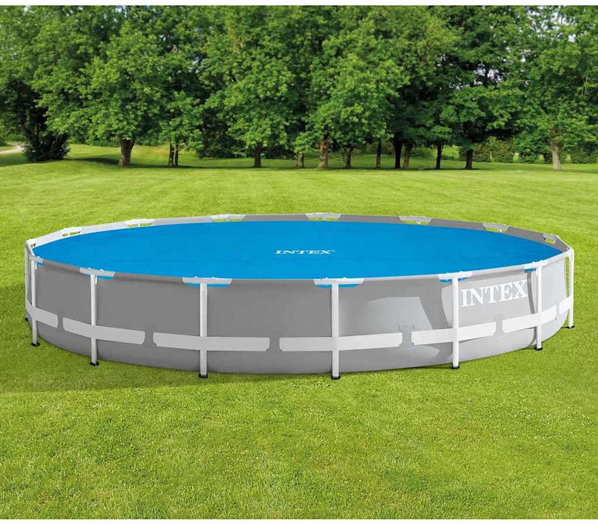 Intex Solar Zwembad Afdekzeil - Easy Set & Frame Zwembad Ø 457 cm — afbeelding 6